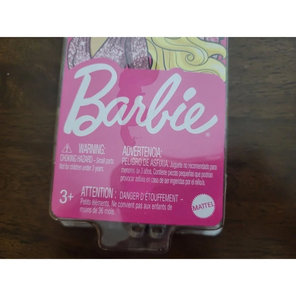 Barbie Glitz Fashion Doll Blonde with Blue Shimmer Sparkle Off Shoulder Dress - Picture 4 of 8